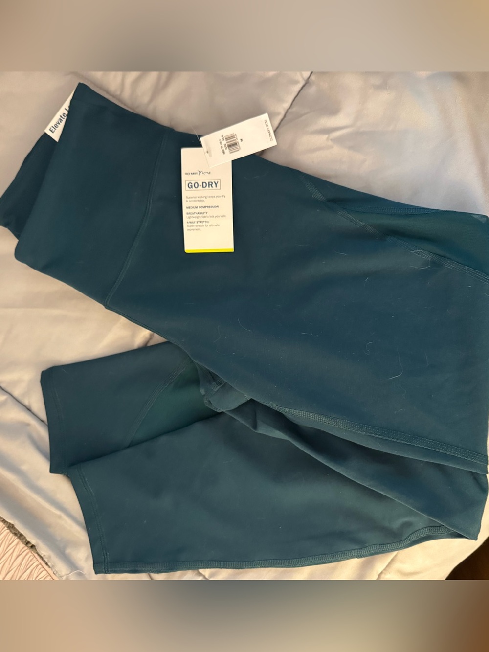 Old Navy Women's High-Waist Leggings in Teal Blue-Green